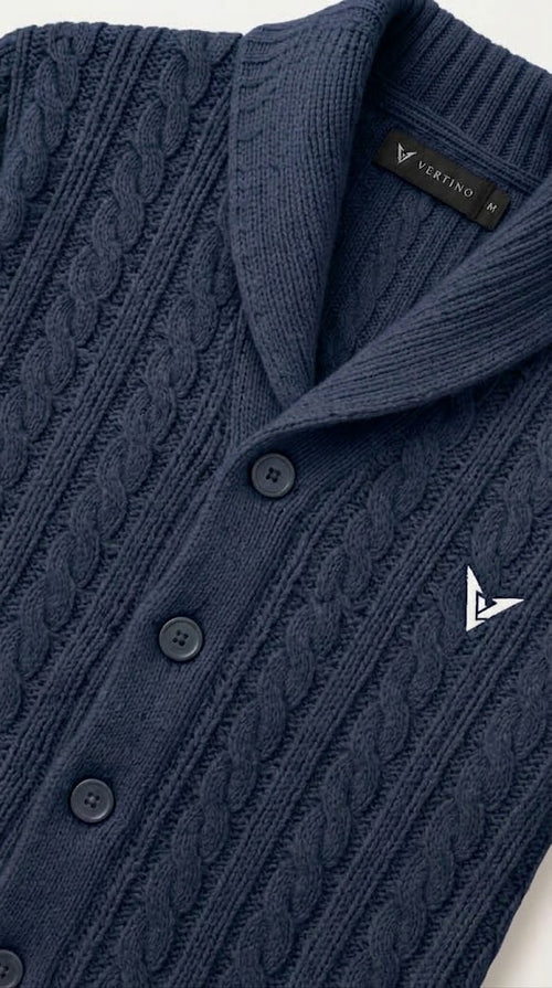 The Ashford Cardigan (Navy) - image 2