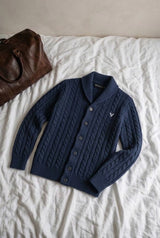 The Ashford Cardigan (Navy) - image 3