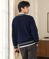 The Camden V-Neck (Navy) - image 4