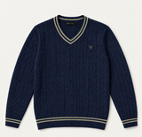 The Camden V-Neck (Navy)