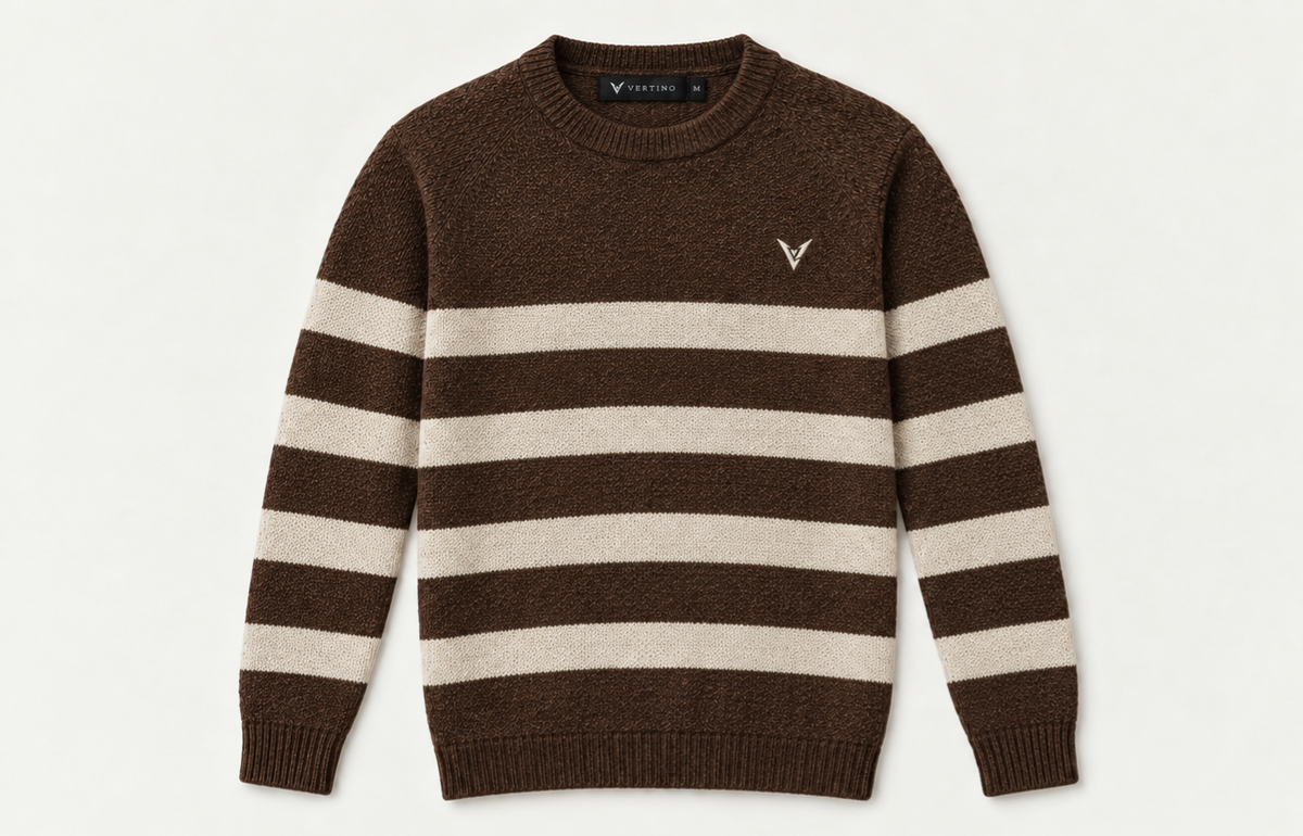 The Regatta Round Neck (Brown)