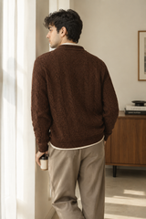 The Winslow Cardigan (Brown) - image 4
