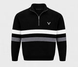 The Ardenne Half-Zip in Black